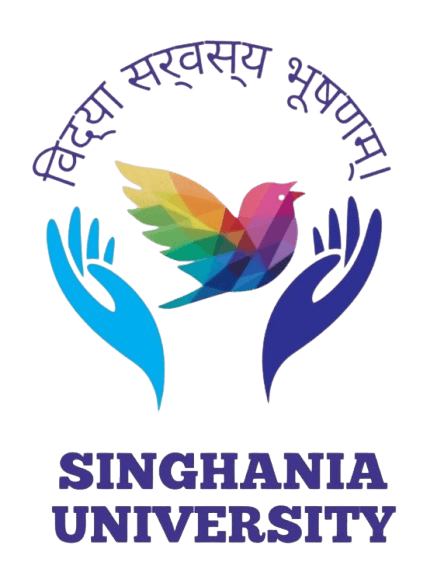 Singhania University  logo